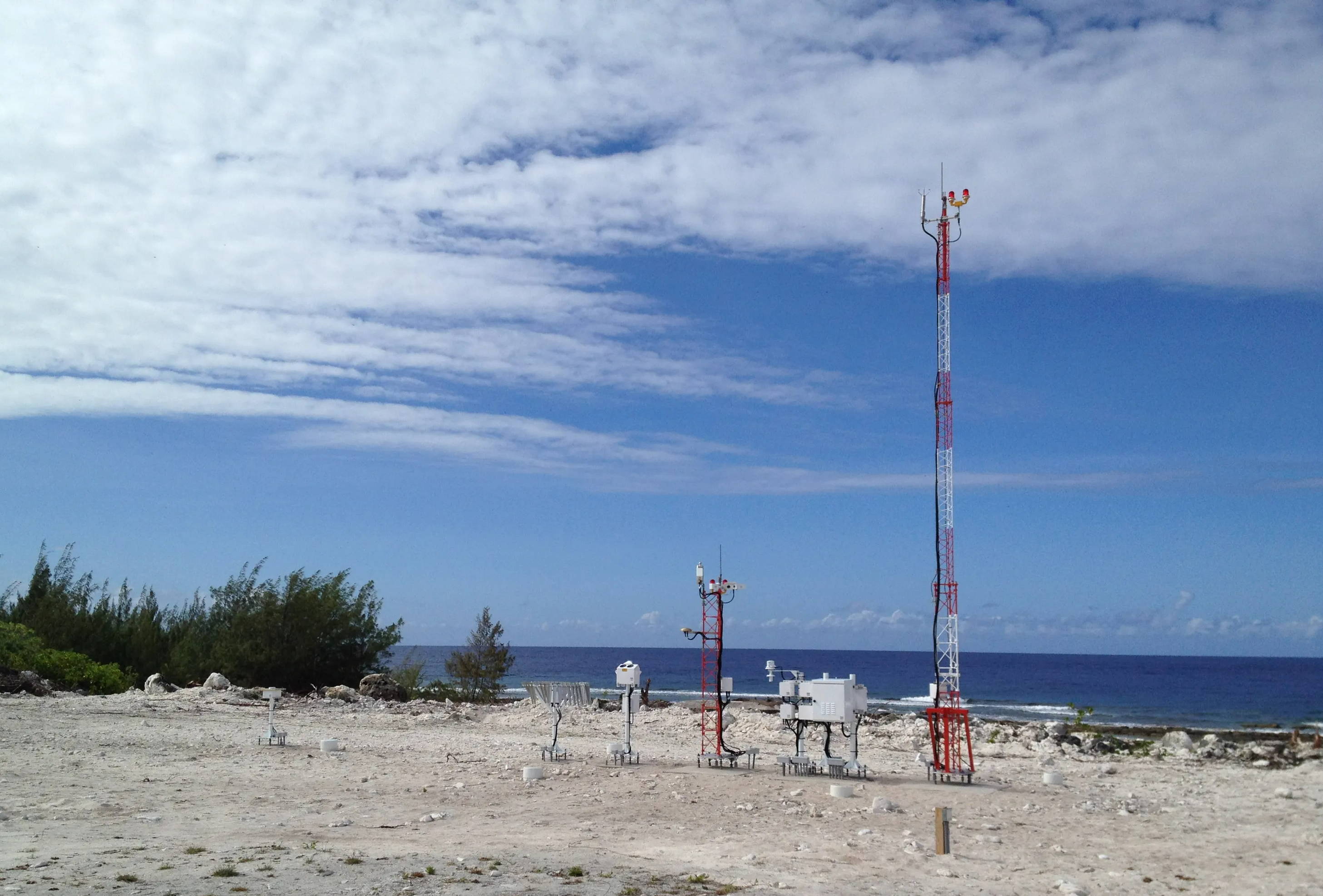 Mesotech International Inc, AWOS Fixed Weather Observation System on Wake Island