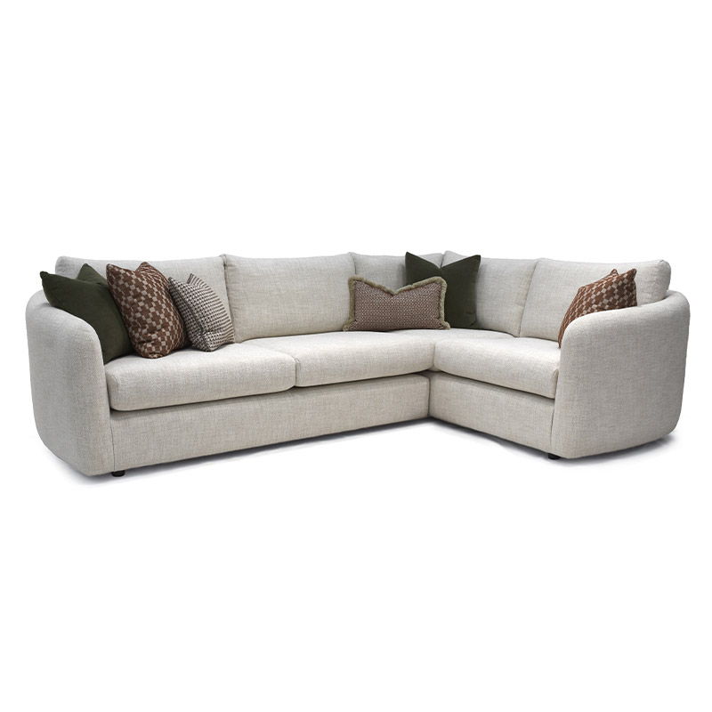 Carnaby corner sofa with cushions