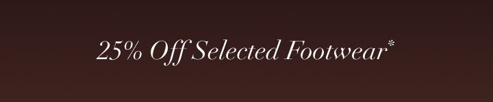 25% Off Selected Footwear