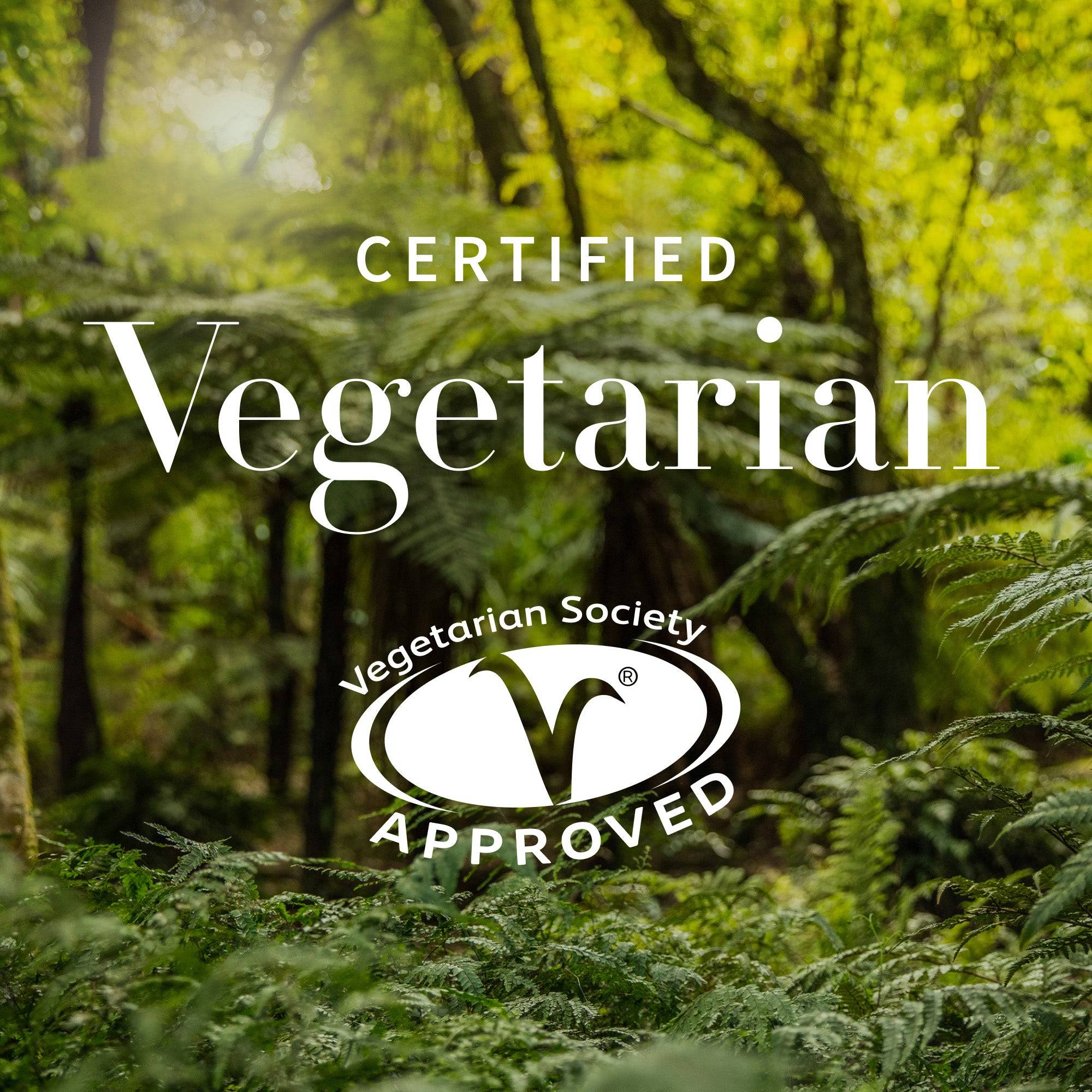 Certified vegetarian