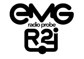 The EMG Precision Logo for its Radio Transmission CNC Touch Probe, The R2i