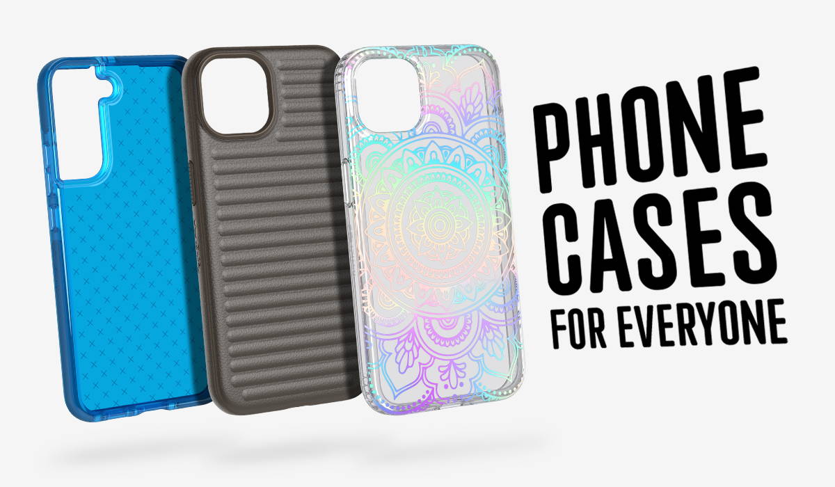 Tech21 Phone Cases for Everyone including Evo Check, Evo Luxe and Evo Art mandala