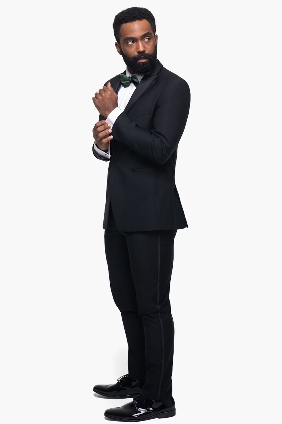 Black Peak Lapel Tuxedo