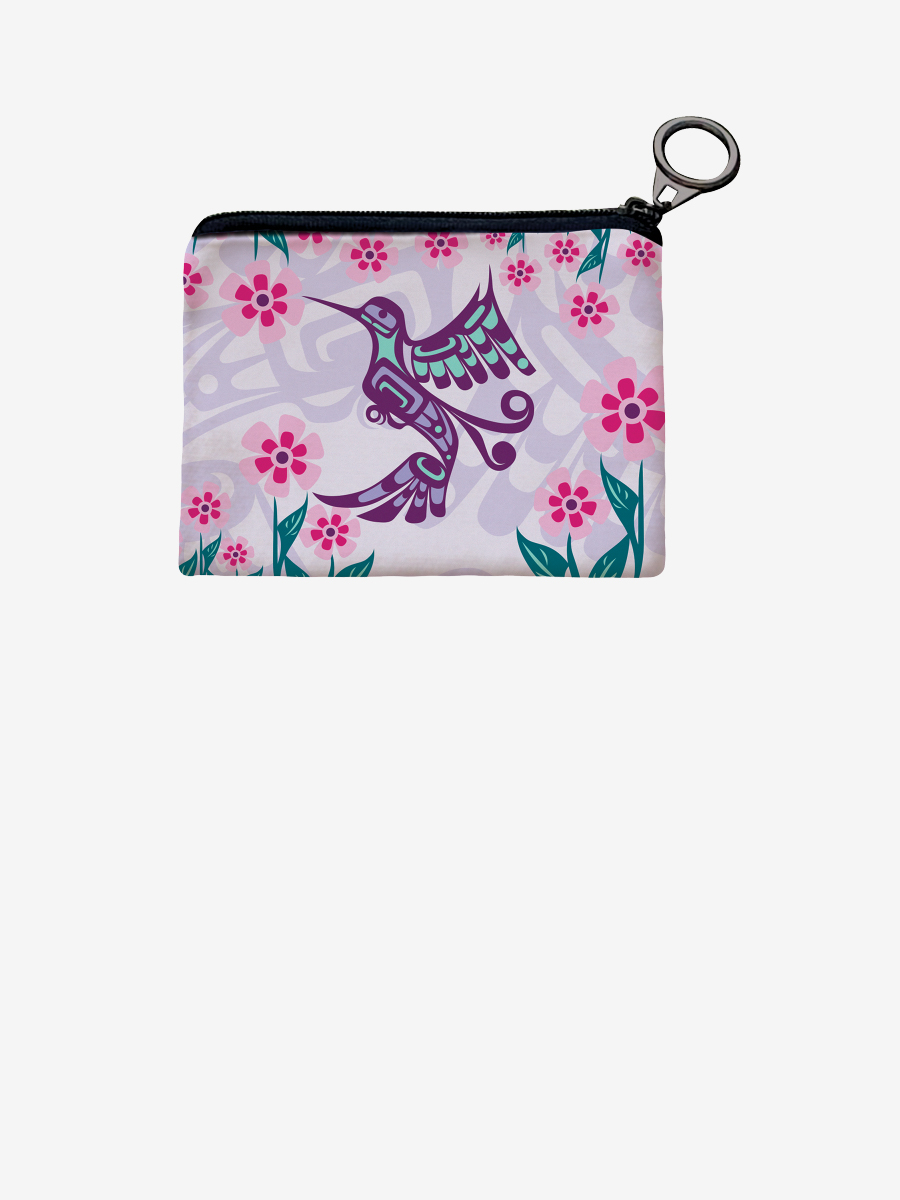 Hummingbird Coin Purse by Francis Dick, Kwakwaka'wakw