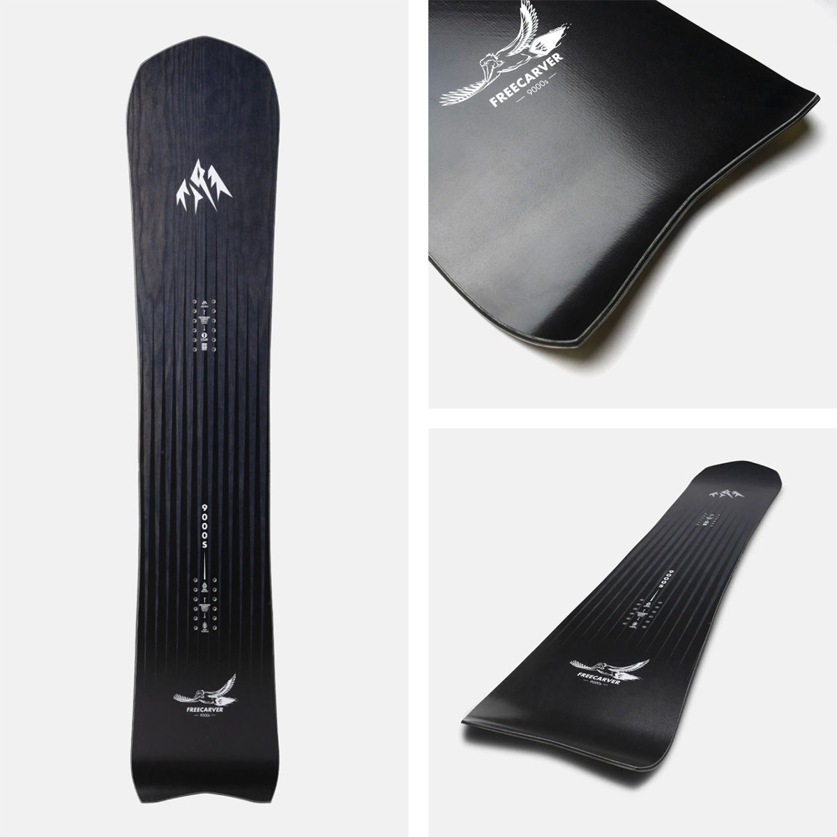 Jones Freecarver 9000s Snowboard 156 - Tavola All-Mountain Per Carving Ad Alta Velocità