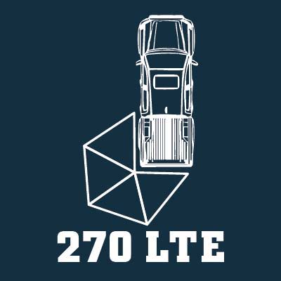 Car graphic with geometric shapes and 