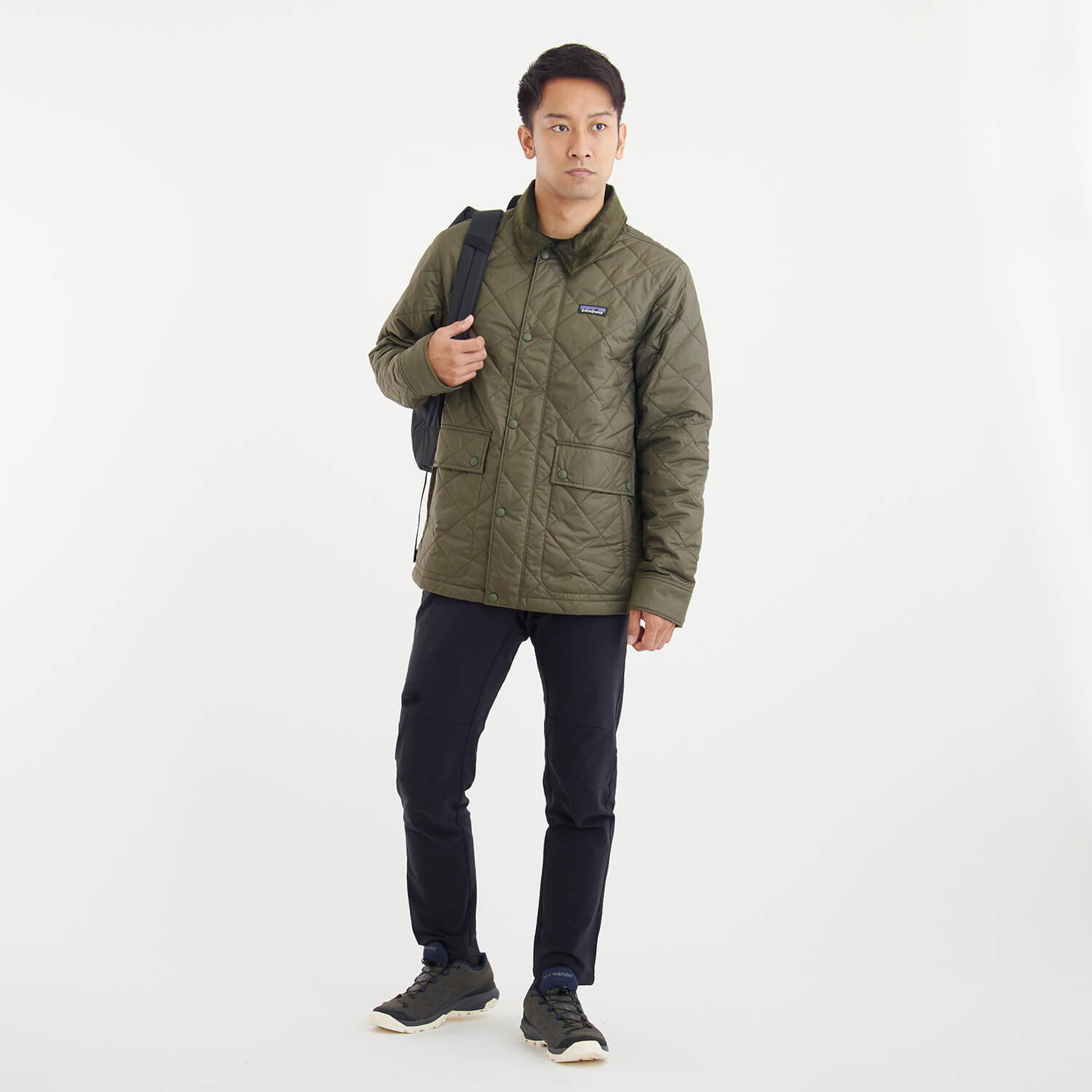 patagonia（パタゴニア）/ダイアモンドキルトジャケット/カーキ/MENS
