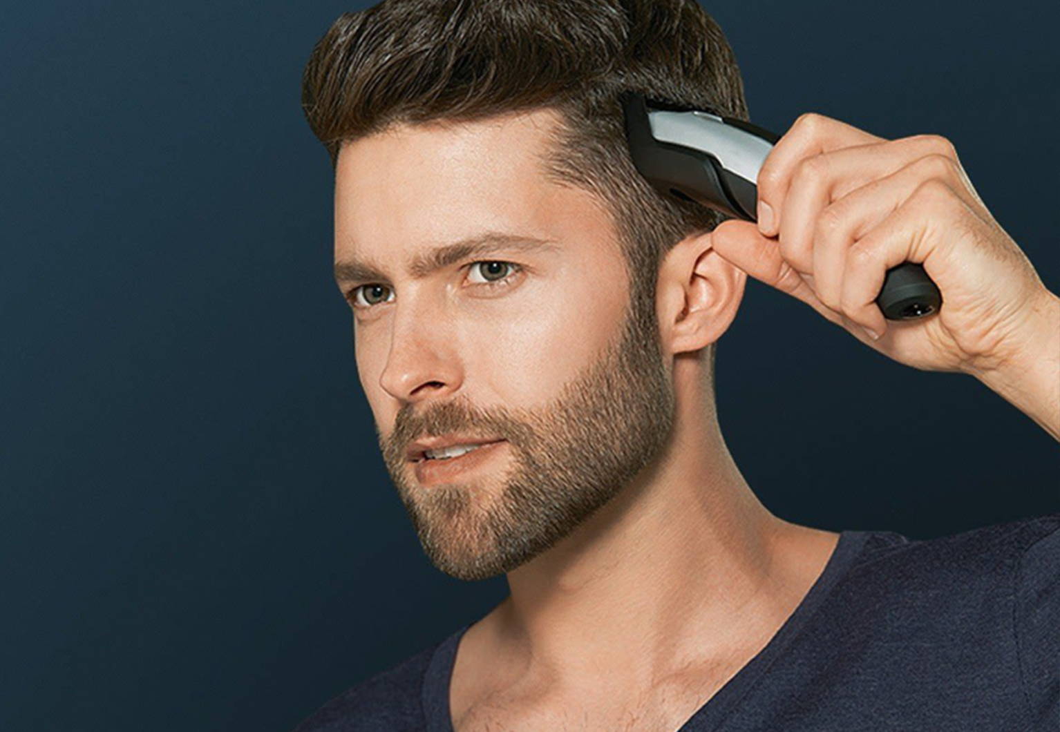 how to cut your own hair with an electric razor