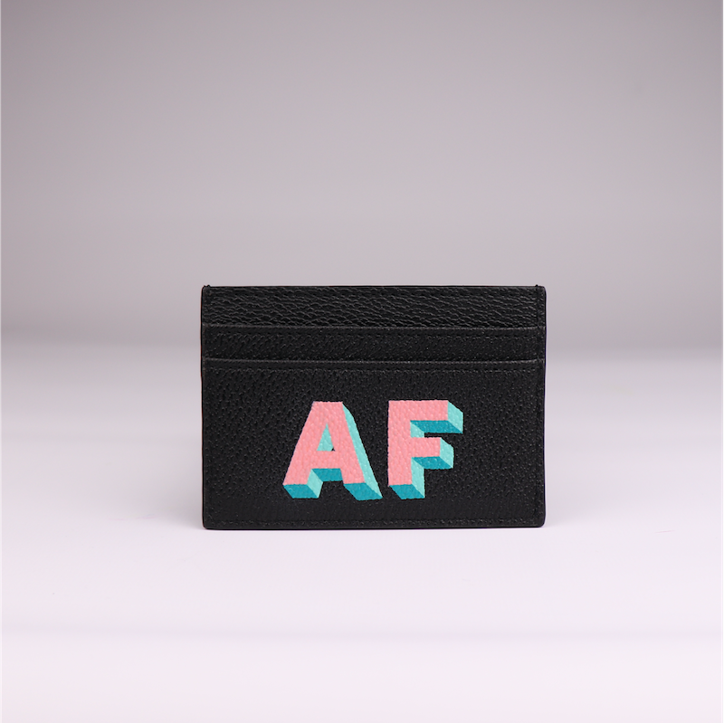 LUXTRA personalised card holder