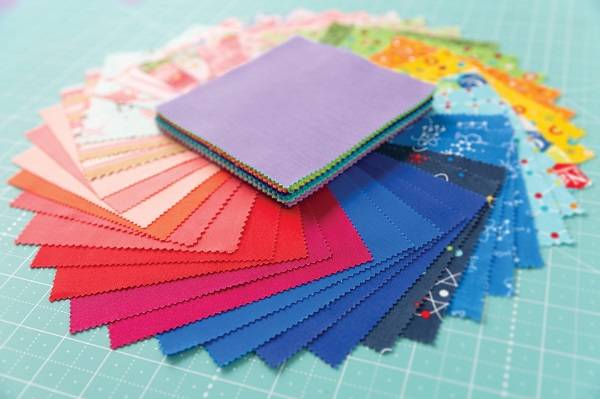 Precut fabric for beginner quilters