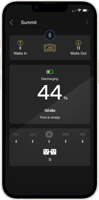 Bluetooth App Screenshot