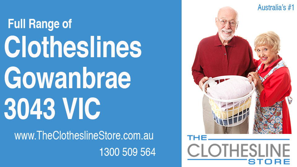 New Clotheslines in Gowanbrae Victoria 3043