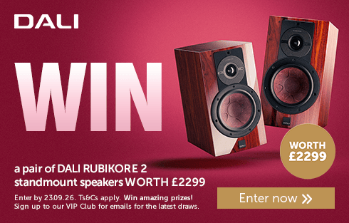 Win a pair of DALI RUBIKORE 2 standmount speakers worth £2299