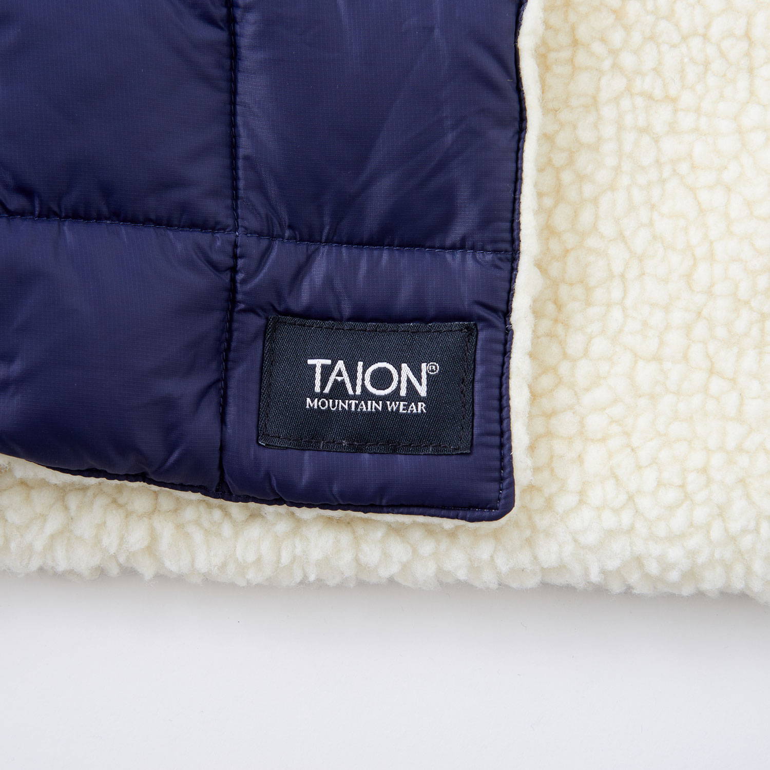 TAION（タイオン）/3ウェイブランケット/ネイビー/UNISEX