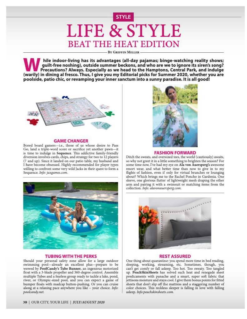 New York Lifestyles inside page 1