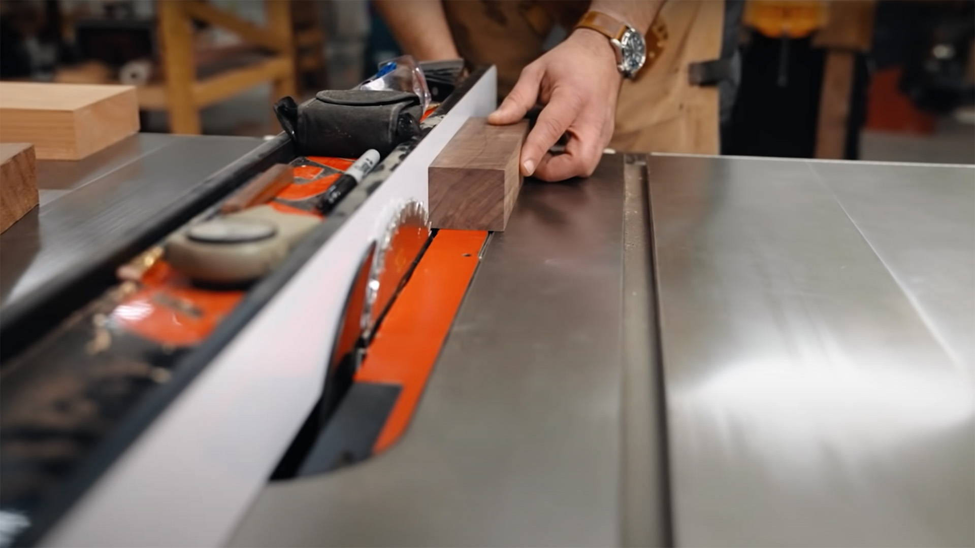 Cutting Thin Strips on the Table Saw 