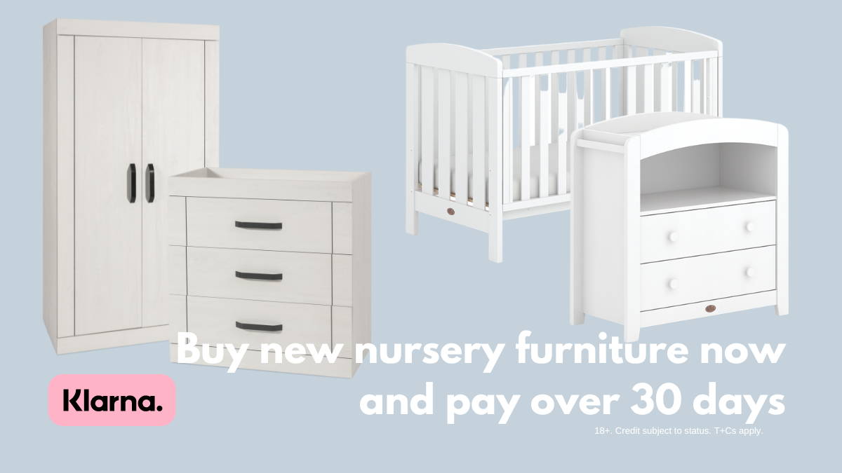 Buy new nursery furniture now and pay over 30 days with Klarna. Shop Silver Cross and Borri