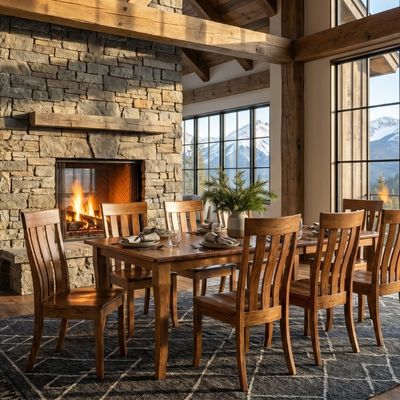 Amish Tables Wood Guide Hickory Wood Dining Furniture