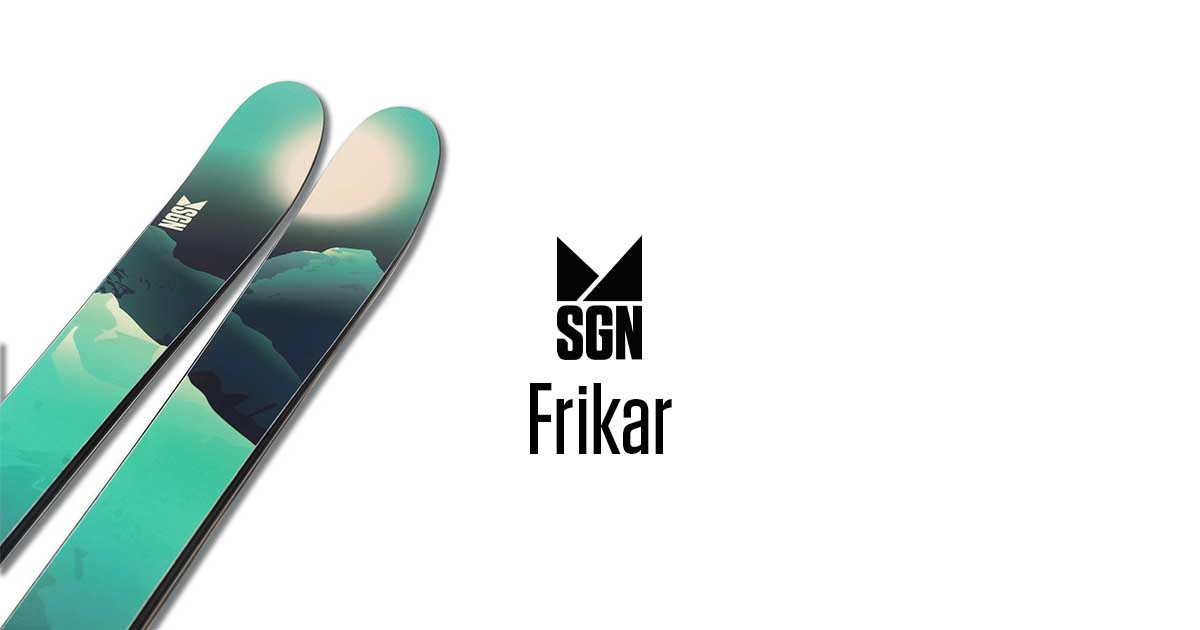 SGN Frikar - Frikjøringsski fra norske SGN skis