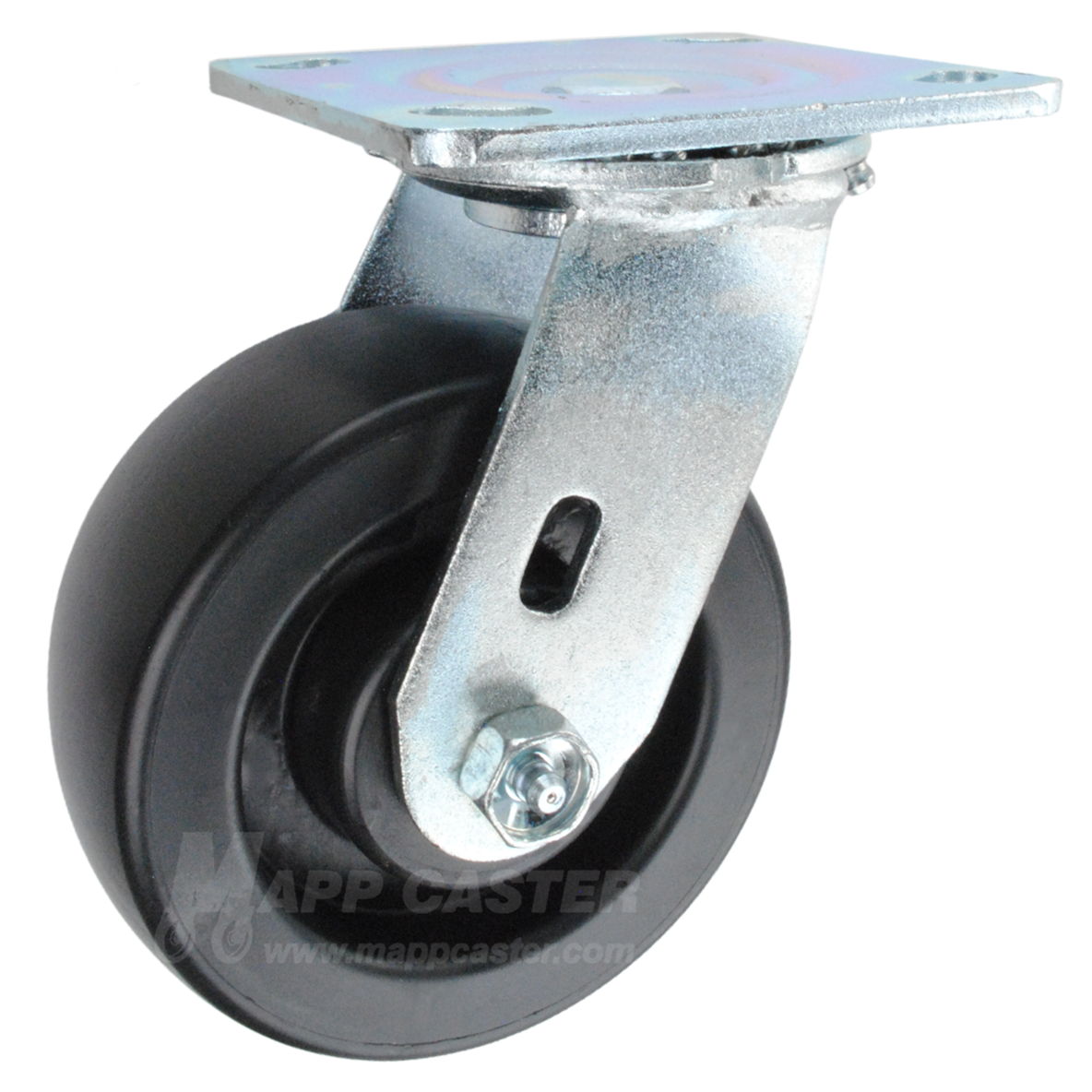Swivel & Rigid Plate Casters with capacities ranging 401 lbs - 600 lbs 
