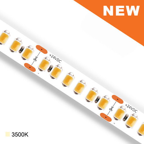 LED light strip with warm color temperature