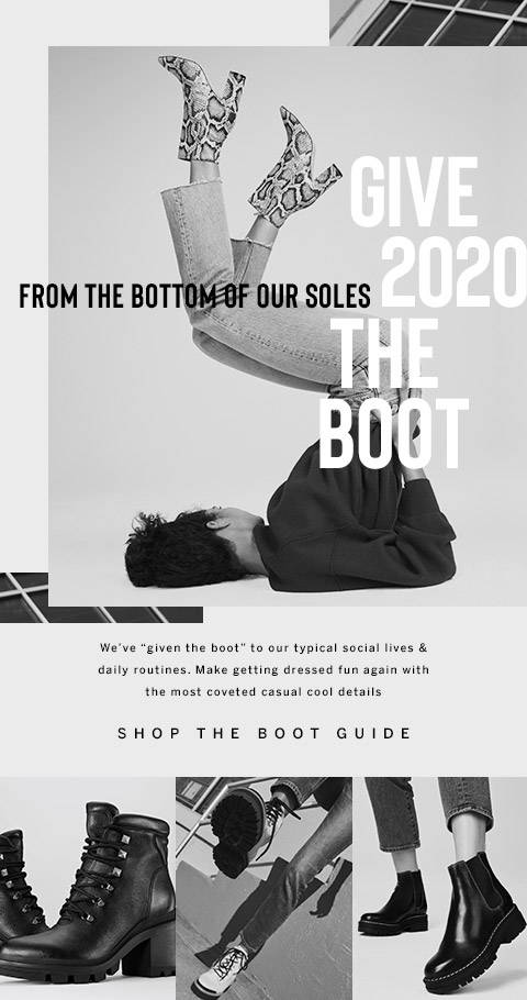 Give 2020 the Boot