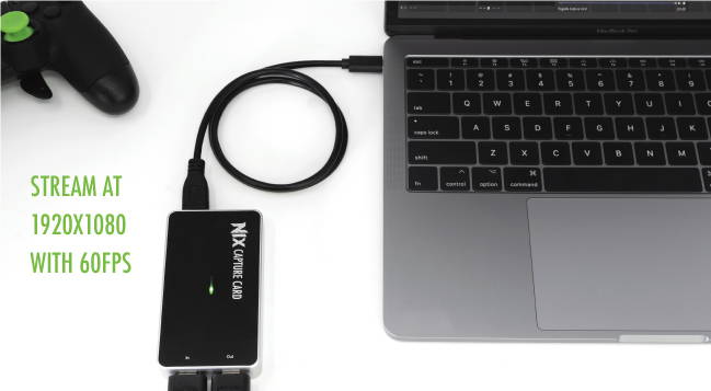 NIX capture card connect to system