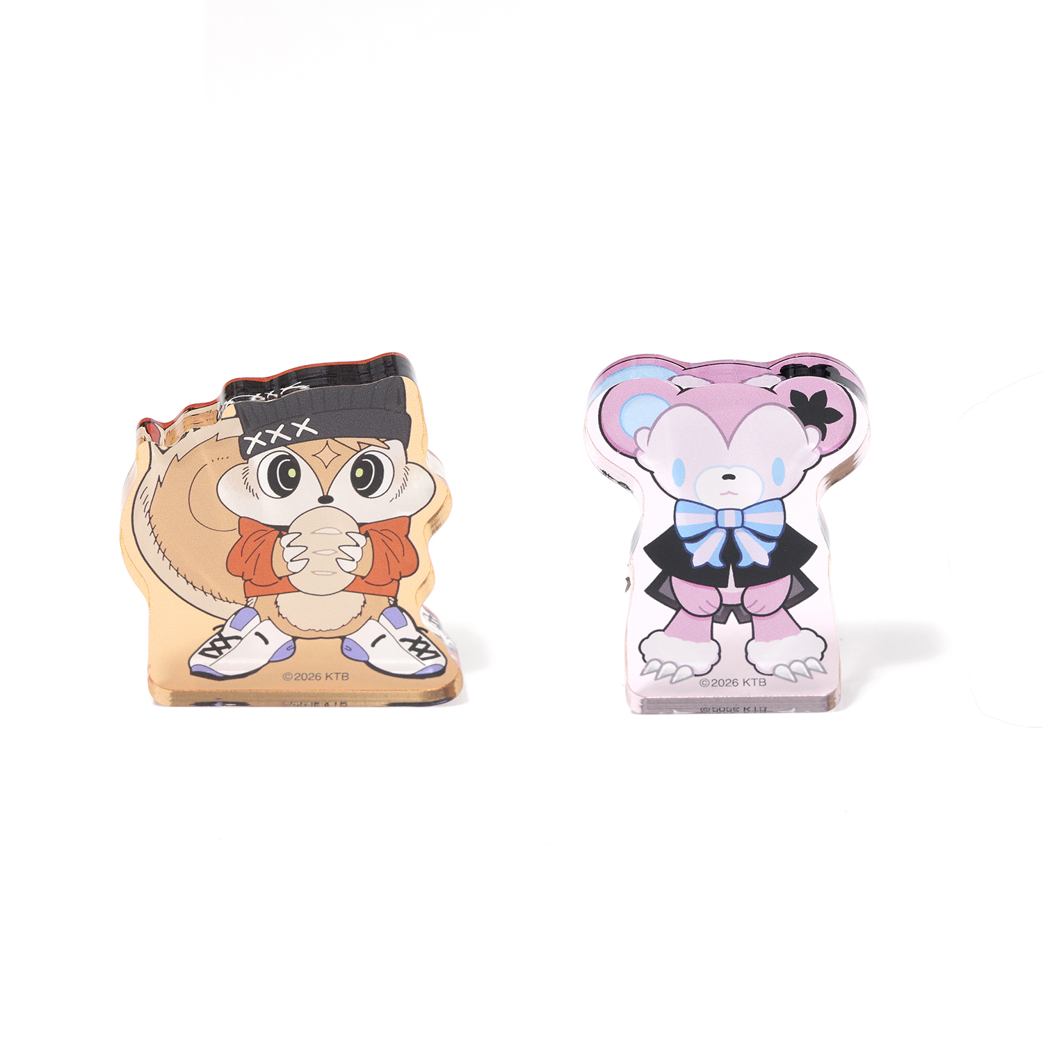 リ透＆琶ア アクリルマスコットセット