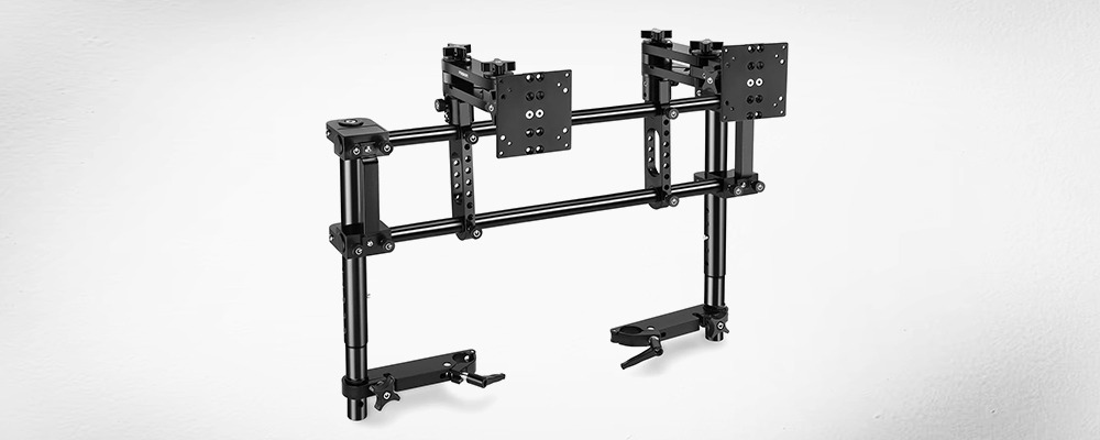 Proaim Multi-Monitor VESA Mount System for Camera Production Cart | 75mm/100mm