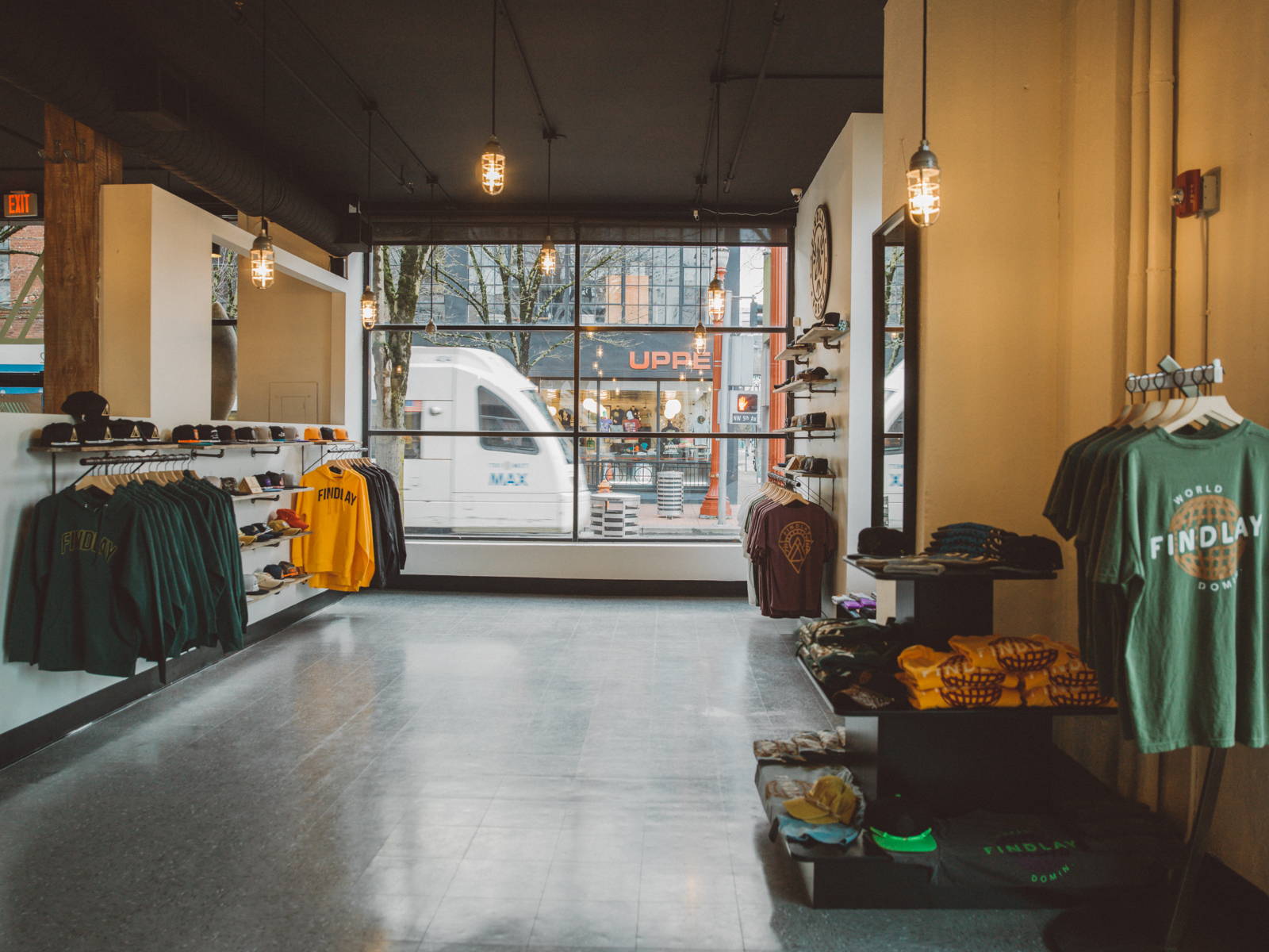 Photo of the Findlay Retail Store in downtown Portland