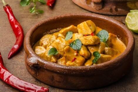 Les curry sans riz font partie des recettes Slow Carb