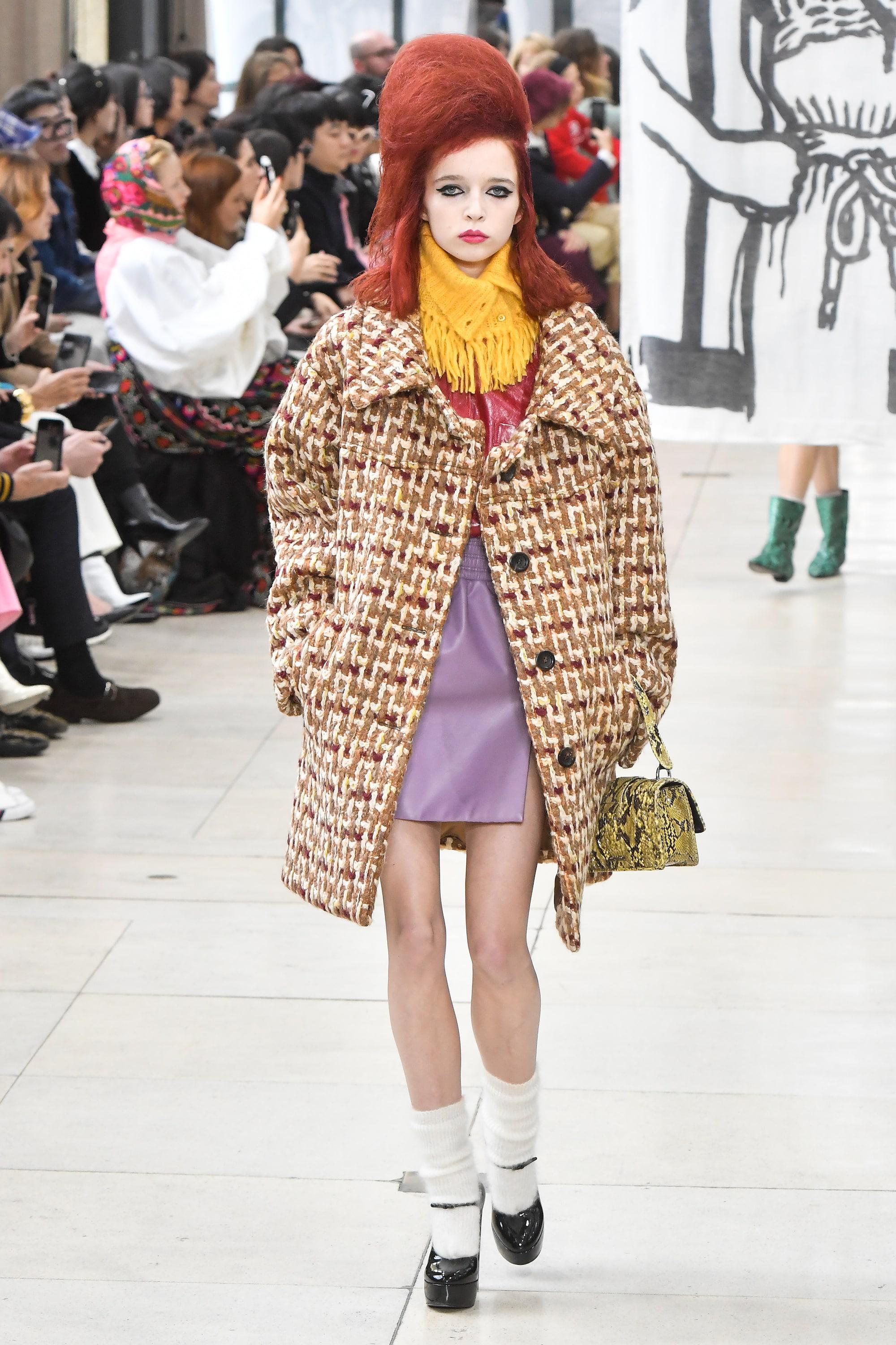 Mary Janes making a modern runway debut during Paris Fashion Week for the the F/W18 Miu Miu Runway Show
