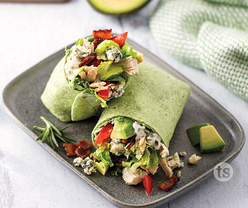 cobb salad wraps