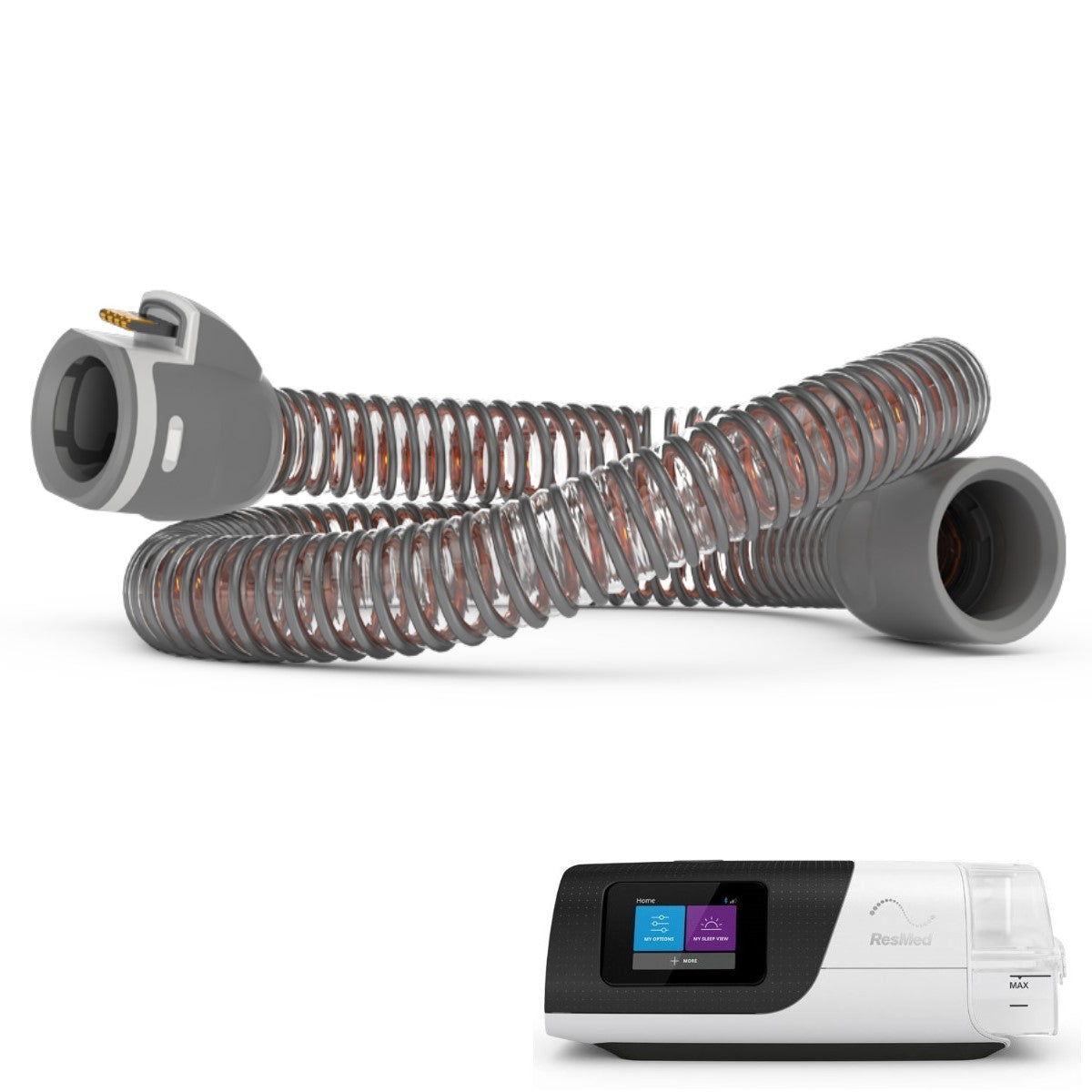 Stock photo of ResMed AirSense 11 ClimateLineAir Heated CPAP Tubing