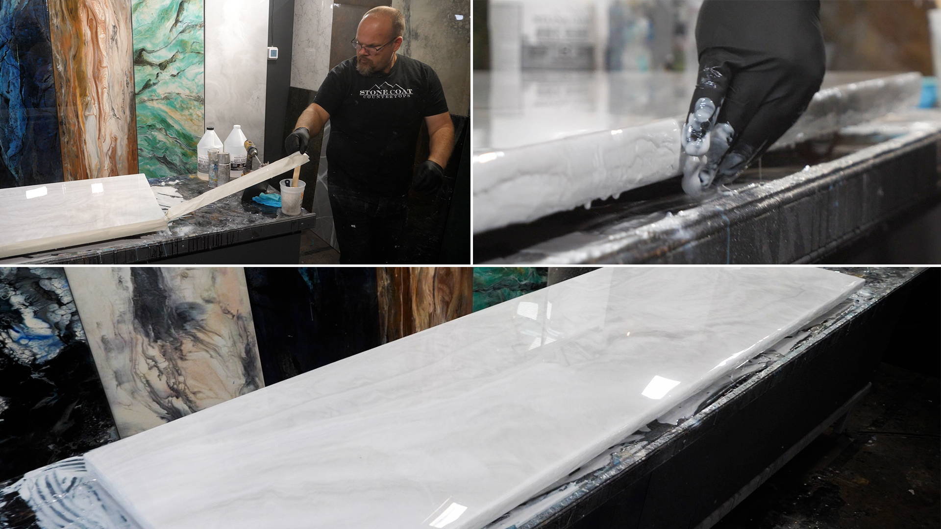 How to Make White Exotic Marble - Step by Step Instructions