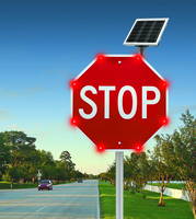 LED-Enhanced Stop Sign