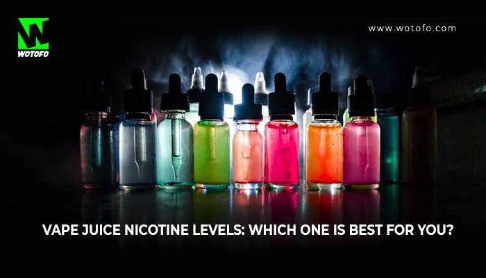 vape juice nicotine levels