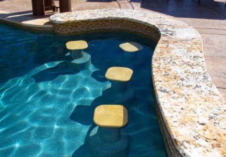 Swimming Pool Features That Will Make, Diy Pool Bar Stools