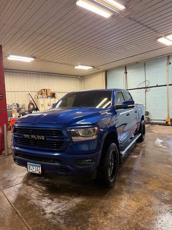 2019 Ram 1500 Stealth Spare Tire Delete train horn install