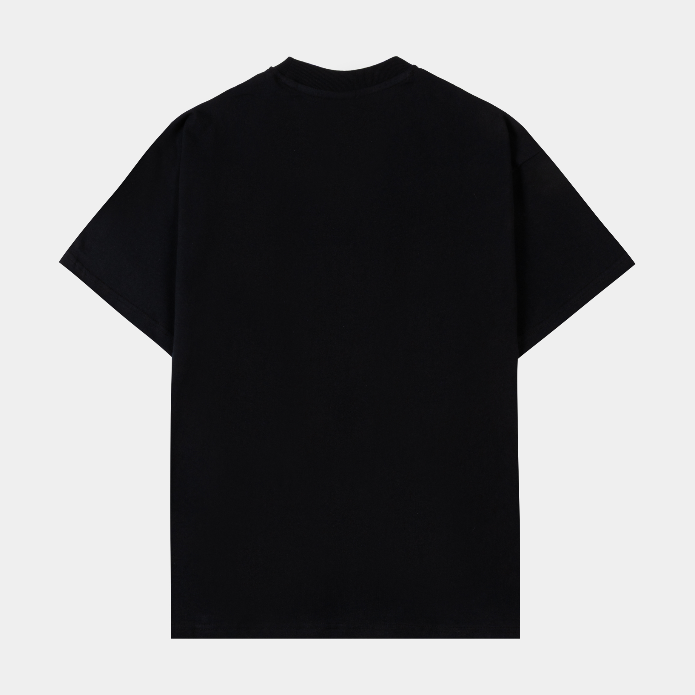 Black t-shirt featuring a serpent and the text 