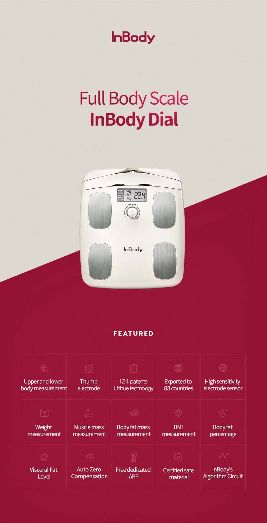thumbnail image 2 of InBody H20N Body Fat Analyzer – Track Weight & Muscle, Korean-Made 2 of 5