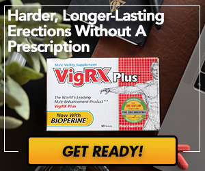 VigRX penis pill advertisement