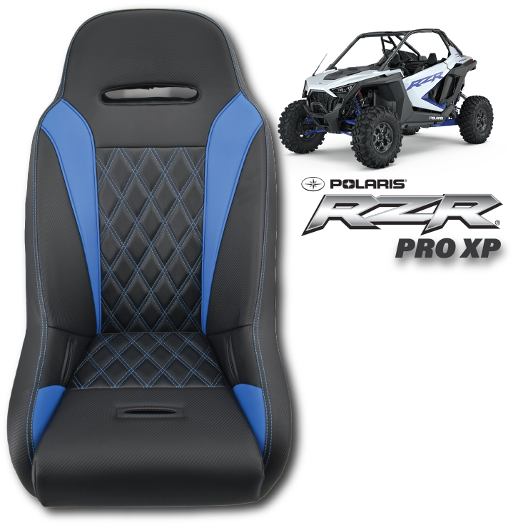 Blue Apex suspension seat polaris rzr pro xp