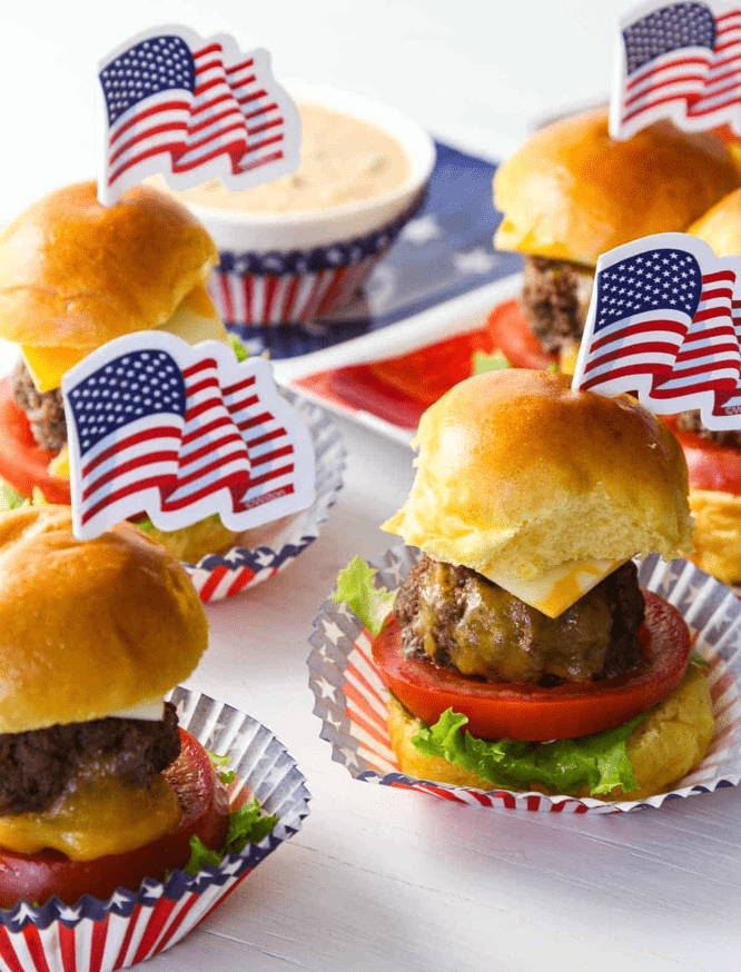 4th of July Burgers