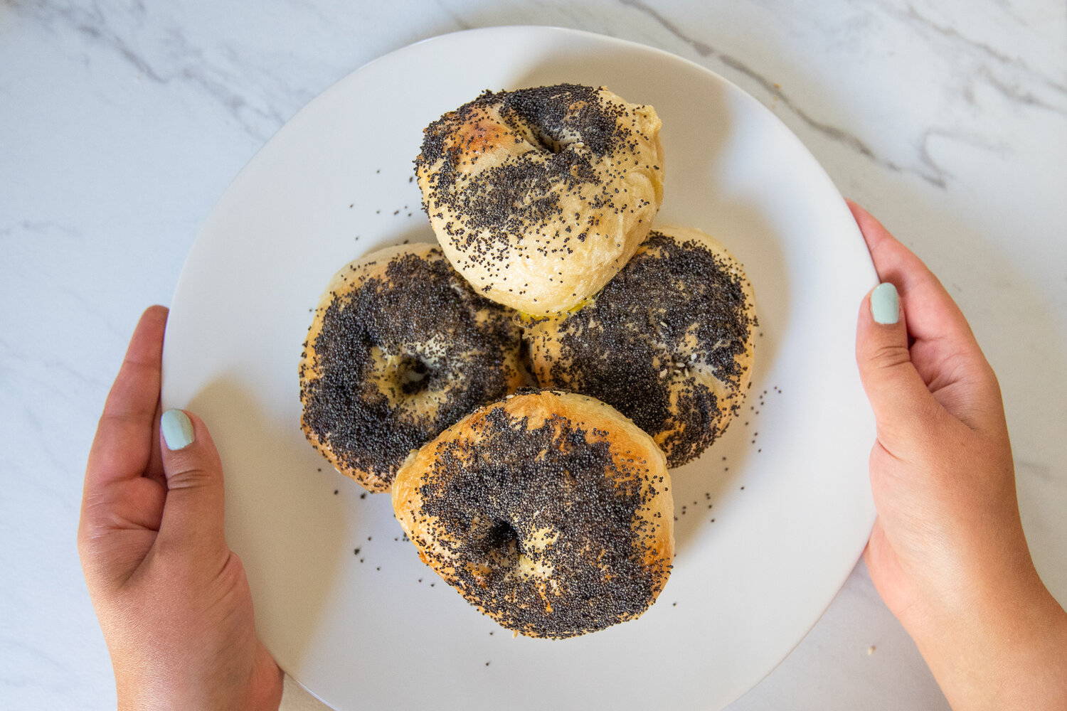 Homemade Poppy Seed Bagels