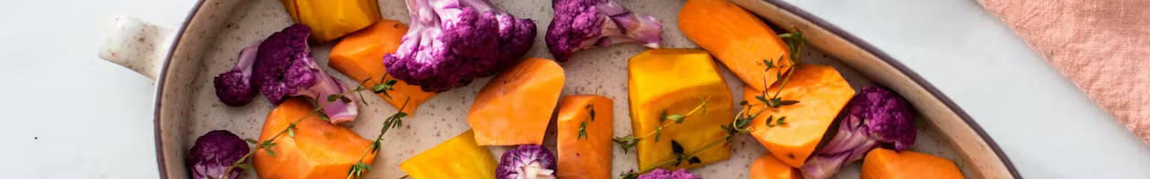 Colorful Roasted Winter Vegetables