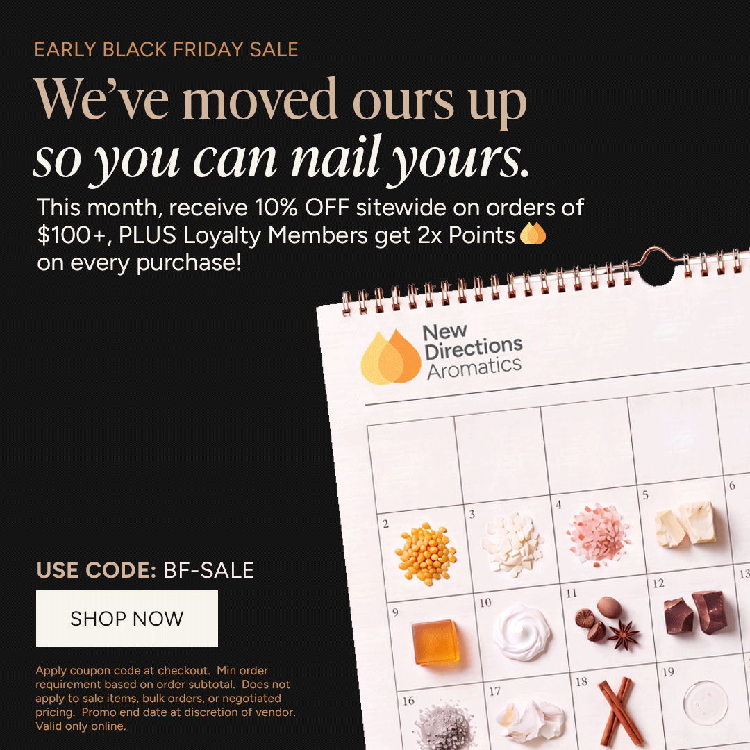 Black Friday sale announcement with promotional offers and calendar layout.