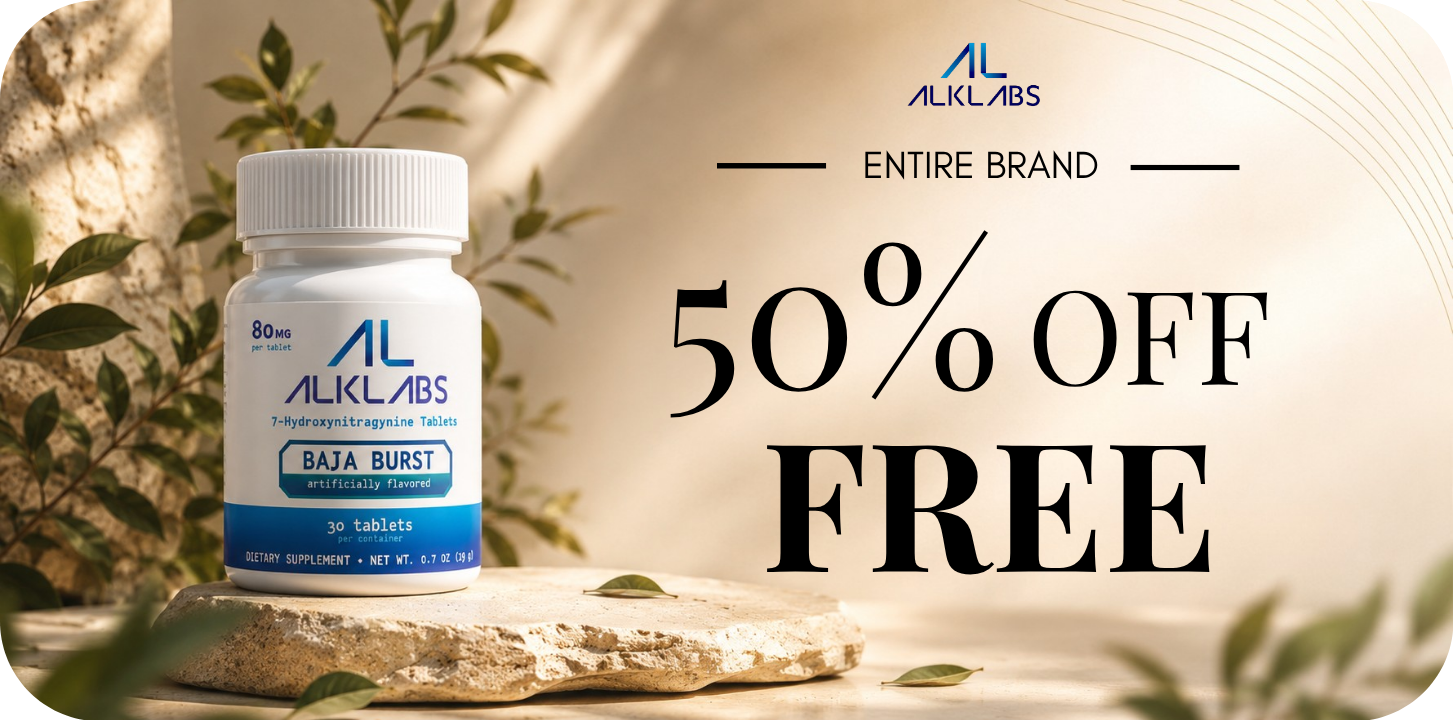 Promotional image for dietary supplement, featuring 