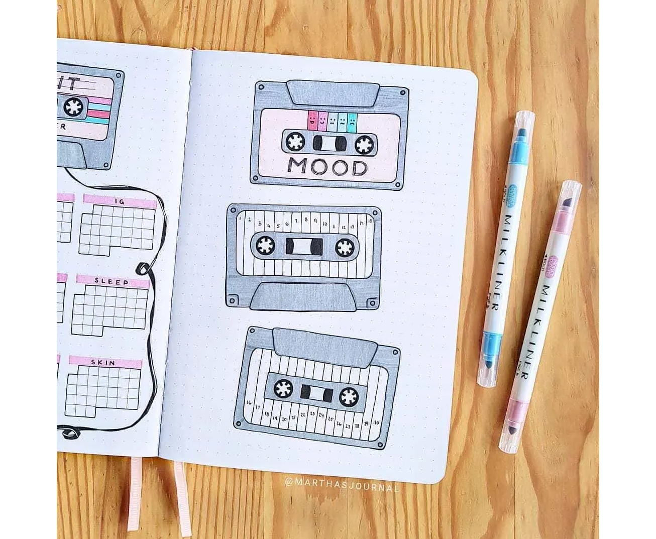 Bullet Journal Mood Tracker