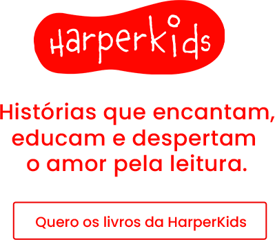 HarperKids logo with slogan about enchanting and educating through reading.